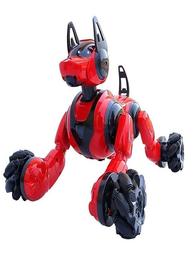 VIKINGS Remote Control Smart Robot Dog Toy with Light and Sound and Gesture Sensing Function for Kids (Multicolor) - Image 1